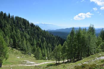 Blejska koča se nahaja na planini Lipanci globoko pod vrhom Mrežce. Mimo nje vodi planinska pešpot na priljubljeno Debelo peč.
