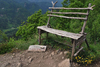 Kamnek je priljubljen vrh nad Tržičem s katerega se odpre pogled proti Storžiču.