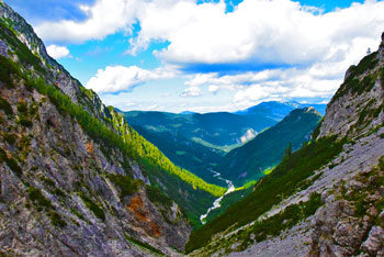 Matkov kot je alpska ledeniška dolina na severu Slovenije.