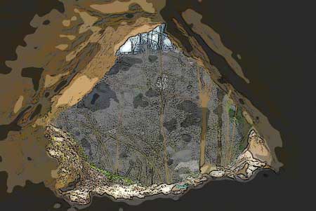 Gruska jama je nadvse skrivnostna, nahaja pa se v osrčju Sotelskega gričevja.