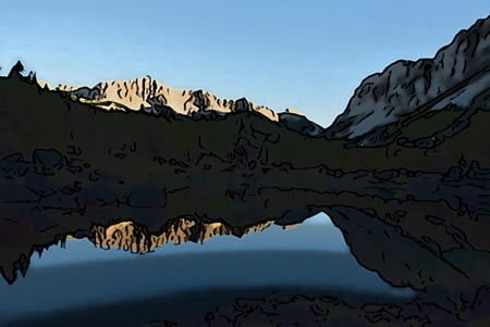 Mitska Triglavska jezera je niz manjših jezerc v zahodnem predelu Julijskih Alp. 